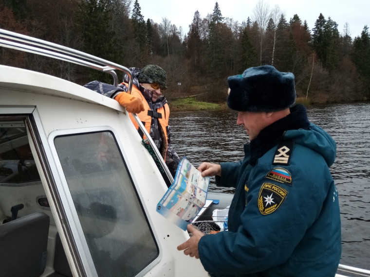 Патрулирования на реке Волга от г Плес до д Отрада и до п. Каменка.